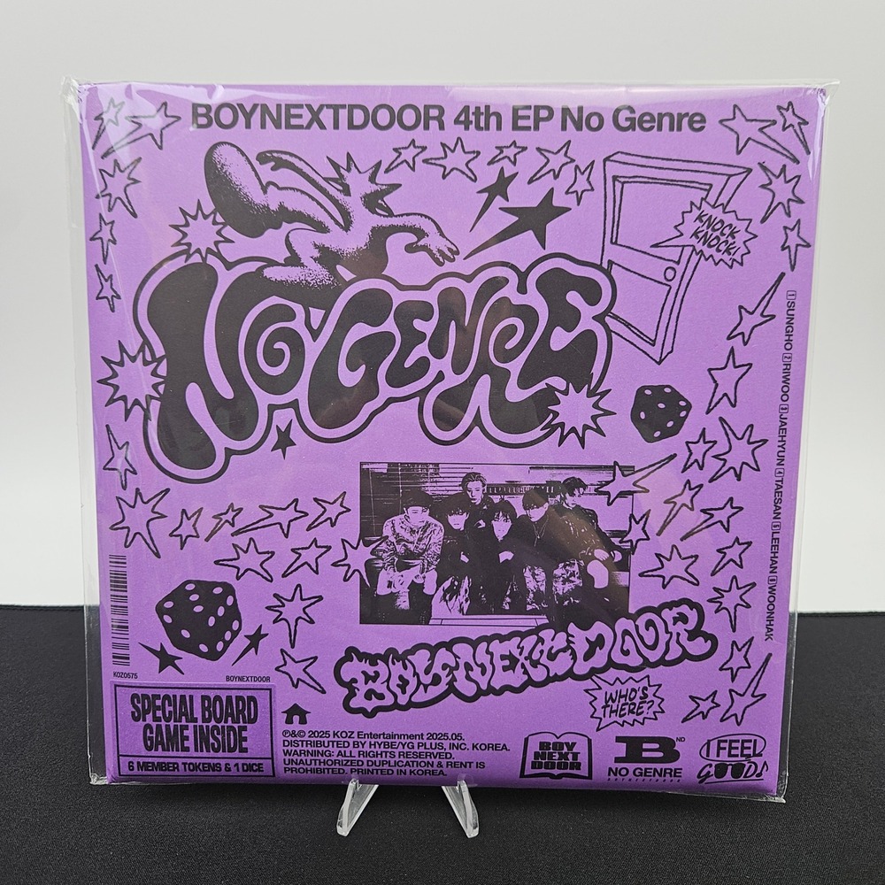 BOYNEXTDOOR 4th EP No‎ Genre Special Board Game Version Kpop Album Photobook New